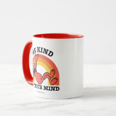 Mug Rue Sésame | Elmo Soyez gentil avec votre esprit (Devant gauche)