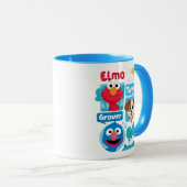 Mug Rue Sésame | Elmo, Tango, & Grover Park Graphic (Devant droit)