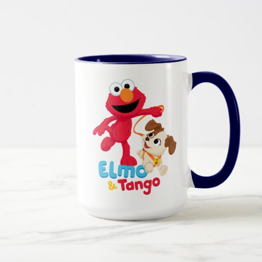 Mug Rue Sésame | Elmo & Tango Running (Droite)