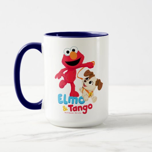 Mug Rue Sésame | Elmo & Tango Running (Gauche)