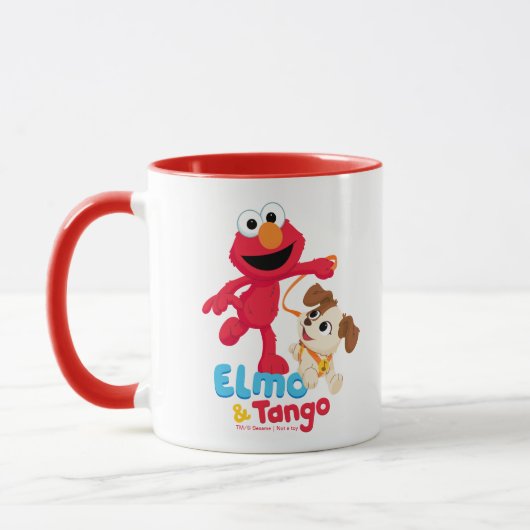 Mug Rue Sésame | Elmo & Tango Running (Gauche)