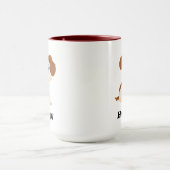 Mug Rue Sésame | Elmo's Puppy Tango | Ajouter Votre No (Centre)