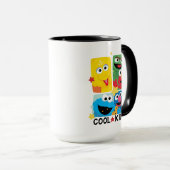 Mug Rue Sésame | Enfants Cool (Devant droit)
