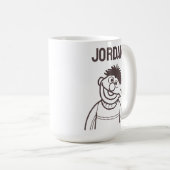 Mug Rue Sésame | Ernie Bright | Ajouter Votre Nom (Devant droit)