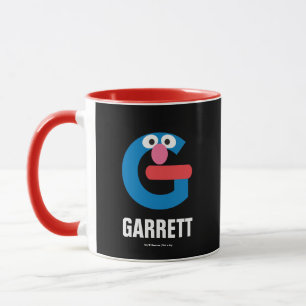 Mug Rue Sésame   G est pour Grover