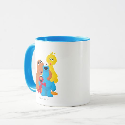 Mug Rue Sésame | Groupe Hug (Devant gauche)