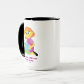 Mug Rue Sésame | Julia lit un livre (Devant gauche)