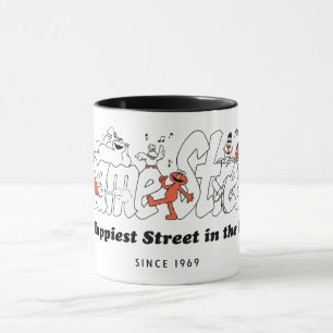 Mug Rue Sésame   La rue la plus heureuse du monde
