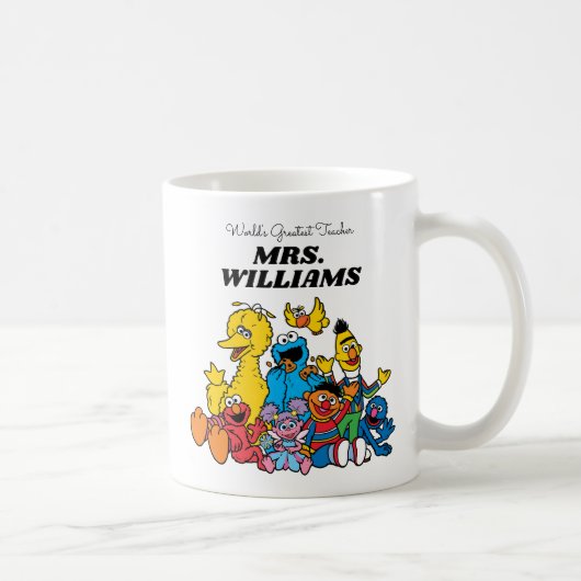 Mug Rue Sésame | Le plus grand enseignant du monde (Droite)