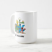 Mug Rue Sésame | Le plus grand enseignant du monde (Devant gauche)