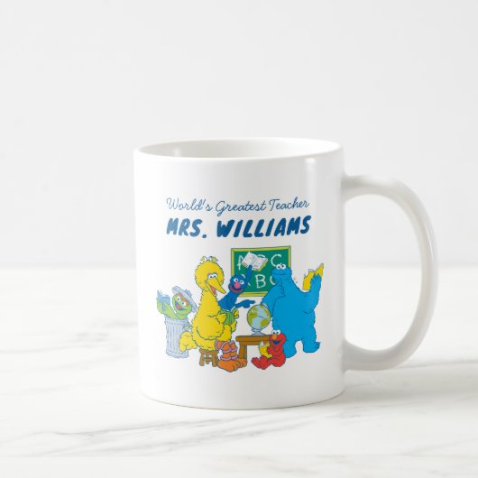 Mug Rue Sésame | Le plus grand enseignant du monde (Droite)