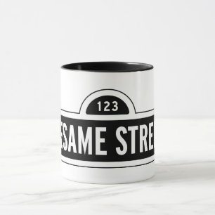 Mug Rue Sésame Logo B&W