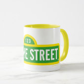 Mug Rue Sésame | Logo couleur complète (Devant droit)