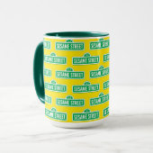 Mug Rue Sésame | Logo vert (Devant gauche)