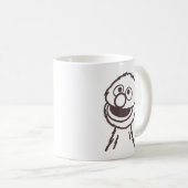 Mug Rue Sésame | Lumière de Grover (Devant droit)