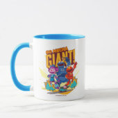 Mug Rue Sésame | Méca Builders Go Mecha Giant! (Gauche)