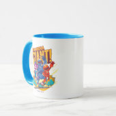 Mug Rue Sésame | Méca Builders Go Mecha Giant! (Devant gauche)
