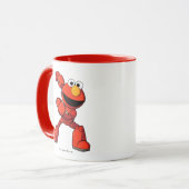 Mug Rue Sésame | Mécaniciens Elmo (Devant gauche)