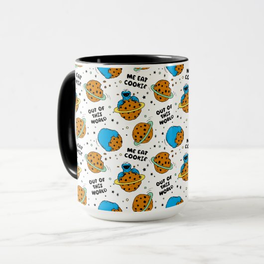 Mug Rue Sésame | Monstre de cookies hors de ce monde (Devant gauche)