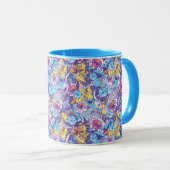 Mug Rue Sésame| Motif de danse Super (Devant droit)