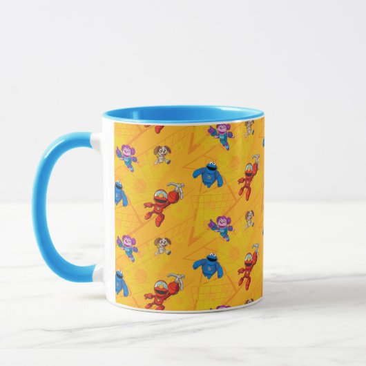 Mug Rue Sésame | Motif des constructeurs mécaniques (Gauche)