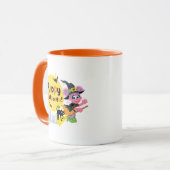 Mug Rue Sésame | Motif d'Halloween (Devant gauche)