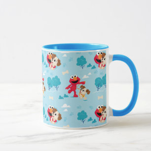 Mug Rue Sésame   Motif Elmo & Tango