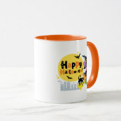 Mug Rue Sésame | Motif mignon d'Halloween (Devant droit)