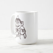 Mug Rue Sésame | Nombre de von (Devant gauche)