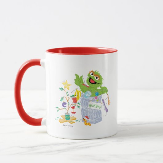 Mug Rue Sésame | Oscar - Arbre de Noël (Gauche)