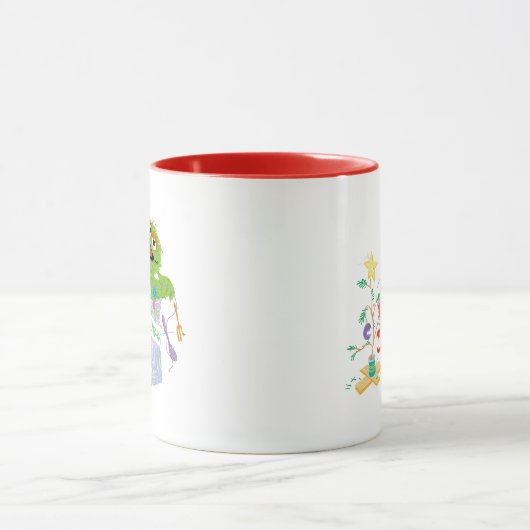 Mug Rue Sésame | Oscar - Arbre de Noël (Centre)