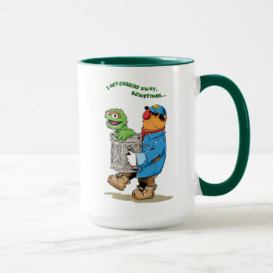 Mug Rue Sésame   Oscar & Bruno l'éboueur