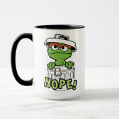 Mug Rue Sésame | Oscar le Grouch Nope! (Gauche)