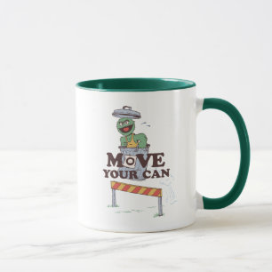 Mug Rue Sésame   Oscar the Grouch Move Your Can