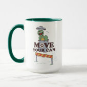 Mug Rue Sésame | Oscar the Grouch Move Your Can (Gauche)