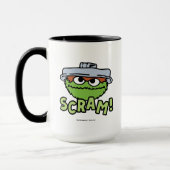 Mug Rue Sésame | Oscar the Grouch Scram! (Gauche)