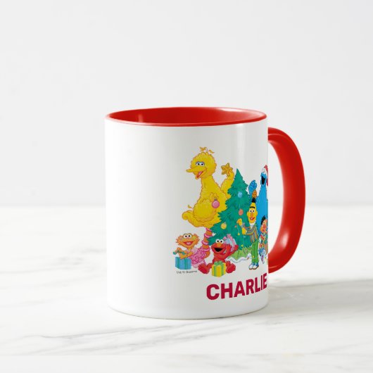 Mug Rue Sésame | Pals de Noël (Devant droit)