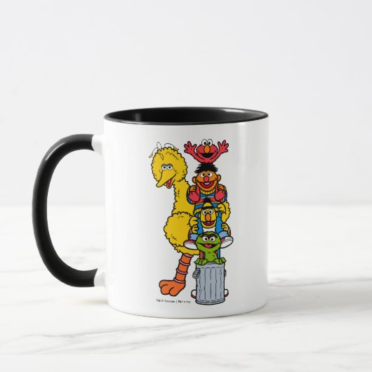 Mug Rue Sésame | Pose Pals Street Sesame (Gauche)