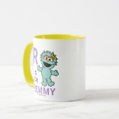 Mug Rue Sésame | R est pour Rosita | Ajouter Votre Nom (Devant gauche)
