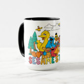 Mug Rue Sésame | Rainbow Wave (Devant gauche)