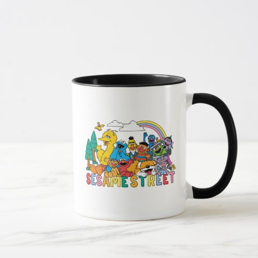 Mug Rue Sésame | Rainbow Wave (Droite)