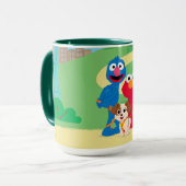 Mug Rue Sésame | Tango Avec Grover & Elmo (Devant gauche)
