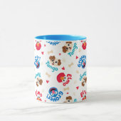 Mug Rue Sésame | Tango, Elmo et Motif Grover (Centre)
