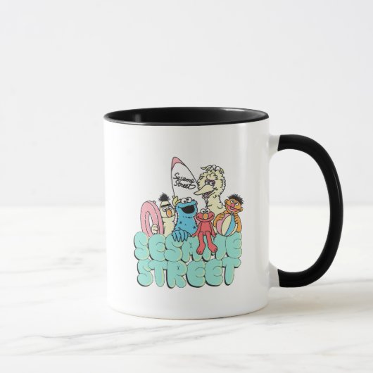 Mug Rue Sesame Vintage Surf 90's (Droite)