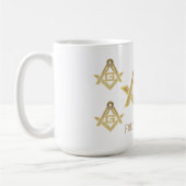Mug Ruée d'or masonique (Gauche)