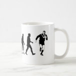 Mug Rugby de l'évolution<br><div class="desc">Un grand cadeau pour un grand joueur de rugby. Porter le rugby au sommet de l'arbre évolutionnaire.</div>