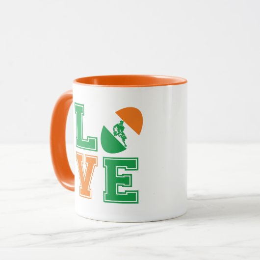 Mug Rugby d'Irlande (Devant gauche)