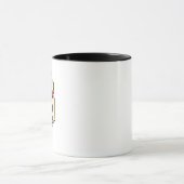 Mug Rugby King | Conception d'insigne couronné pour le (Centre)