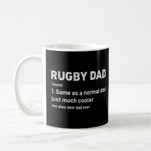 Mug Rugby Papa Drôle Définition
