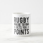 Mug Rugby Tentative Vous Donne Des Points - Drôle Cade (Centre)